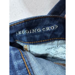 American Eagle  Outfitters Skinny Jeans Blue Distressed Ripped Stretch Denim Sz 0 Photo 4