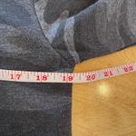 Velvet by Graham & Spencer Camo Print Long Sleeve Fleece Dress Women's Small Gray Photo 8