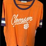 Orange Clemson Women's Short Sleeve Tee Size L Photo 0