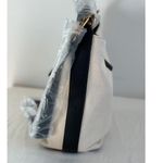 J.Crew Signet Hobo Canvas Bag in Italian Leather/Canvas Photo 5