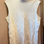 Christopher & Banks  Cream Sleeveless Tank Top xl Photo 0