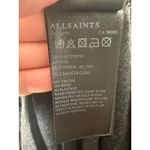 AllSaints Zeta Ali‎ Women's Black Wool Blend Dress Elastic Waist Size Large Fall Photo 5