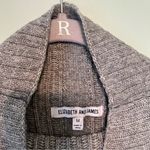 Elizabeth and James Sweater Ash Gray Ribbed Knit Turtleneck Sweater Sz M EUC Photo 3