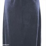 Romeo + Juliet Couture Navy Velvet Maxi Slip Gown Medium NWT Photo 12