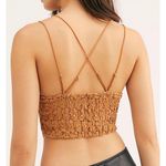 Free People NWT Celine Bralette in Carmel Photo 2
