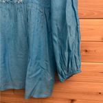 Calypso St. Barth Calypso Christine Celle Size XSmall Cotton Silk Blend Boho Embroidered Blouse Photo 5