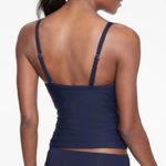 Athleta Jade Green Twister Tankini Swim Top Photo 2