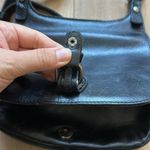 Patricia Nash  Leather Heritage London Saddle Crossbody Bag Black Photo 6