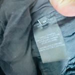 Isabel Marant Black 100% Cotton Lace Cutout Detail Cuffed Slim Pants Size 34 Photo 7