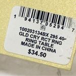 Charter Club  Size 9 Cubic Zirconia Silver Plated Ring Jewelry‎ NEW IN BOX Photo 3