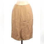 Dana Buchman  Chic Wool Silk Skirt Beaded Embroidered & Sequin Accents Size 6 Photo 1