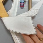 Urban Outfitters  Blouse White Semi-Sheer Long Sleeve FLAWS Size Medium Women Top Photo 7