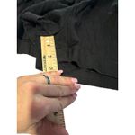 Gianni Bini Anthropologie  Size Medium Linen Blend Black Cuffed Stretch‎ #OP13-1 Photo 6