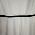 Alexia Admor NWT Ida White Black Sleeveless Fit & Flare Dress Bow Detail Size M Photo 4
