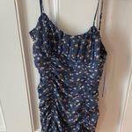 Victoria and Sophia  Blue Floral Dress Photo 0