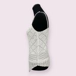 Martina Vidal | Medium | Burano Collection Italian Luxury Lace Crochet Knit Tank White Photo 6