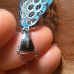 Sky Blue Topaz Stainless Steel Necklace Photo 4