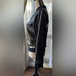 Rocawear  Gold & Black Shimmery Bomber Jacket Vintage Photo 5