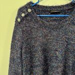 Lane Bryant navy blue sparkly metallic party sweater women’s size 18/20! Photo 2