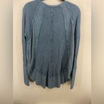 We The Free  blue long sleeve shirt size small Photo 5