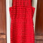 Lulus Pay Tribute Red Lace Dress Photo 0