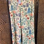 Cider NWT  Floral Print Corduroy Pants Size L Photo 0