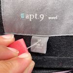 Apt. 9  Wool Peacoat Black‎ Medium Photo 12