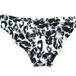 Bar III Spot Garden Shirred Hipster Bikini Bottoms White Black S Photo 3
