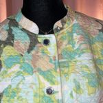 Isaac Mizrahi Size M Collarless 3/4 Sleeve Jacket Photo 14