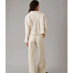 American Eagle  AE Cropped Denim Plus Size Button-Up Shirt Photo 2