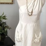 Sexy Women / Junior L White Midi Dress Party Club Ball Gown Photo 0