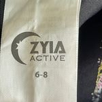 Zyia  Active Black Foil 7/8 Leggings Photo 4