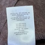 Aritzia Wilfred Brown Rib Knit Sleeveless Wool Sculpt Camisole Tank Crop Top XS Photo 3