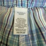 Victoria's Secret Blue and Purple Plaid Pajama Pants Photo 2
