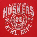 Rivalry Threads  Nebraska Huskers Red Tee (S) Photo 4