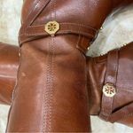 Tory Burch Brita Riding Boots. Size 5. Brown Photo 8