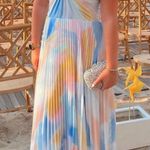 Monique Lhuillier Sherbert Halter Gown Photo 1