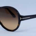 Tom Ford  SUNGLASSES FT1033 52F Dark Havana / Gradient Brown Photo 3