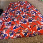 Long tall sally red floral skirt 6 Purple Photo 3