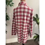 Concepts Sport  Red White Plaid Alabama Crimson Tide 'A' Logo Flannel Shirt Large Photo 2