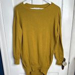 Anthropologie Saturday Sunday Freya Tunic Sweater Dress in Mustard W1580 Sz XS Photo 3