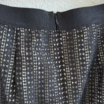 Ann Taylor Black Textured Pencil Skirt Lace Overlay 2 Photo 5