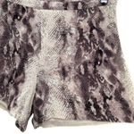 Gianni Bini Snakeskin High Rise Shorts Photo 3