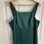 Papell Boutique Papéll Boutique Evening Elegant Green Sleeveless Evening Dress Size 16W Photo 3