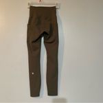 Lululemon  Olive Green Leggings Yoga Pants Size 2 Photo 1
