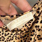 Ulla Johnson  Animal Print Reina One Shoulder and Dani Hipster Swimsuit Size S Photo 5