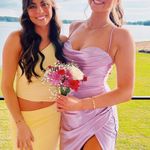 Lilac purple dress PROM Size 10 Photo 1