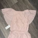 Show Me Your Mumu BNWT  Jess Riffle Midi Dress Blush Pink - Size Medium Photo 6