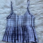 Forever 21 F21 smocked tie-back tie dye cami Photo 0