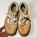 Vans  Old Skool Low-Top Skate Shoes Tan Suede Size 8 Photo 1